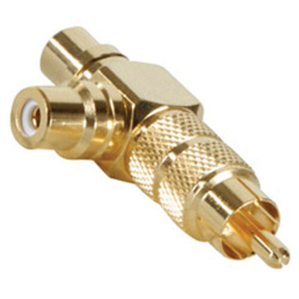 Main product image for RCA Male To Dual Rt Angle RCA Female 091-1045